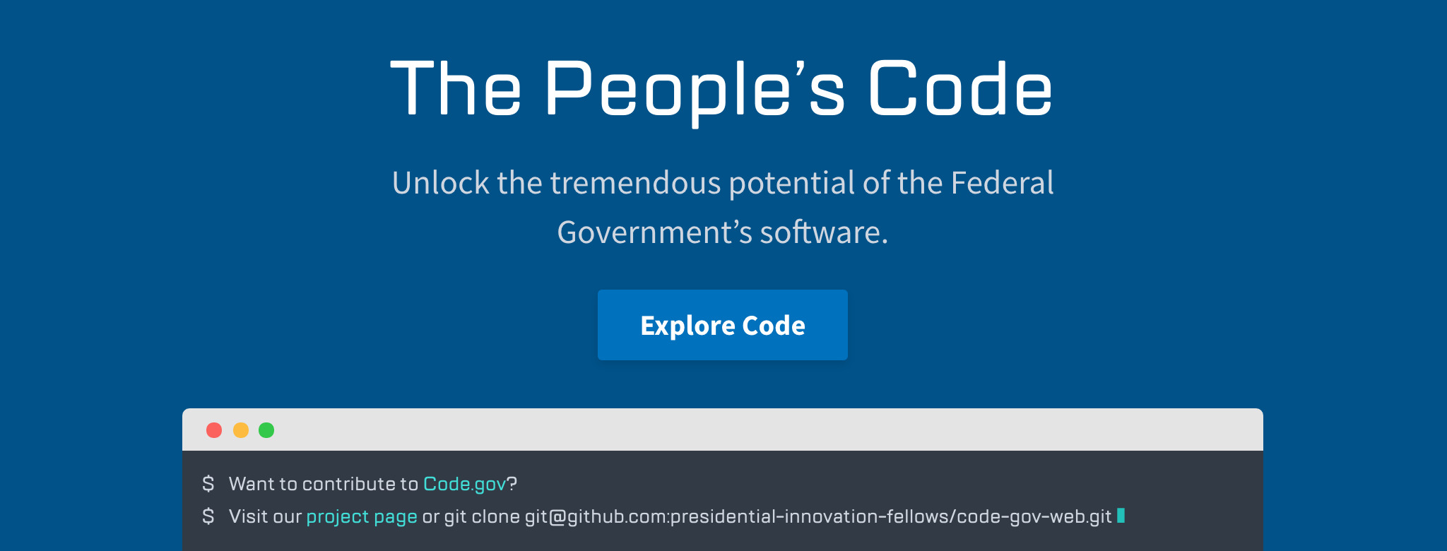 Открытый код. Government code. Code people. Explore the code. Код опен