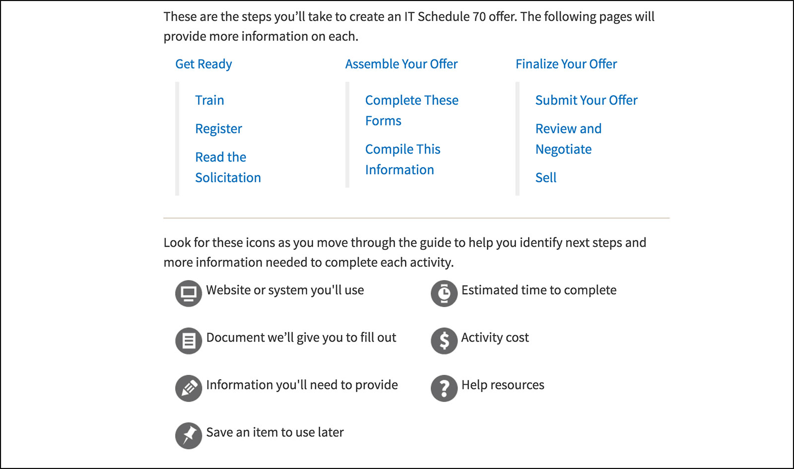 A screenshot from the IT Schedule 70 guide