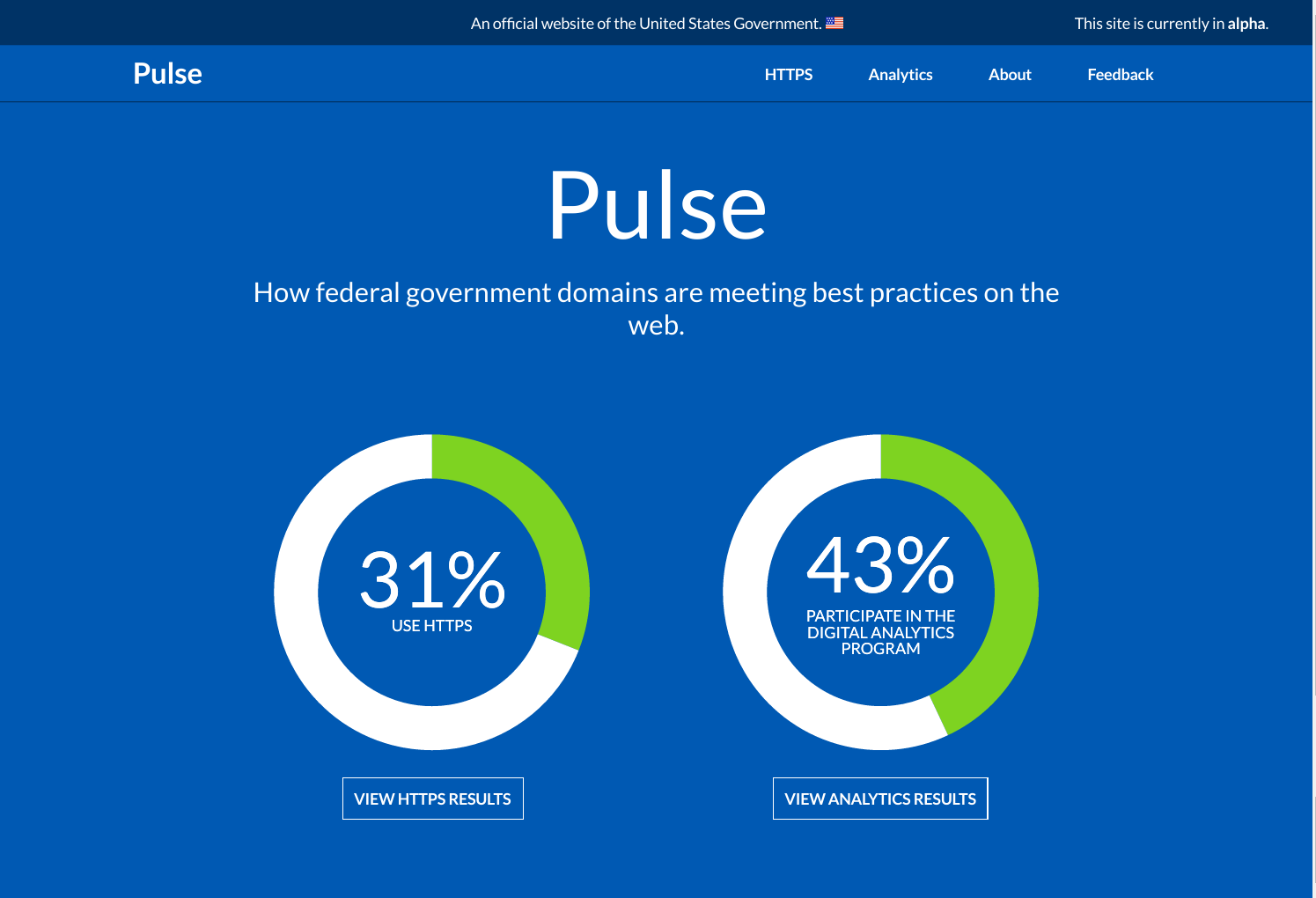 pulse homepage