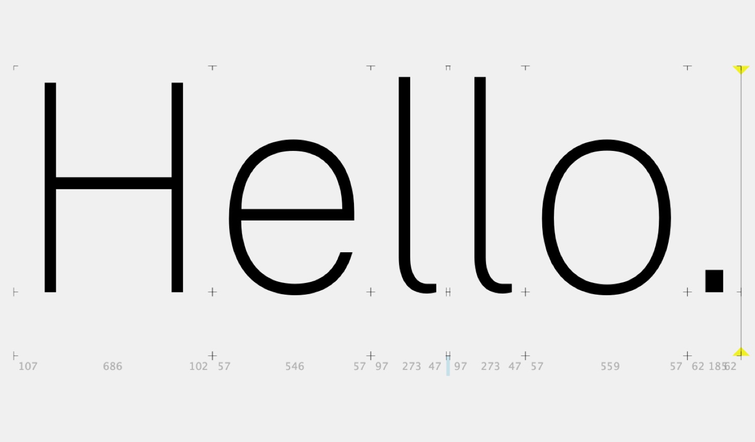 Hello is displayed in the new Public Sans font